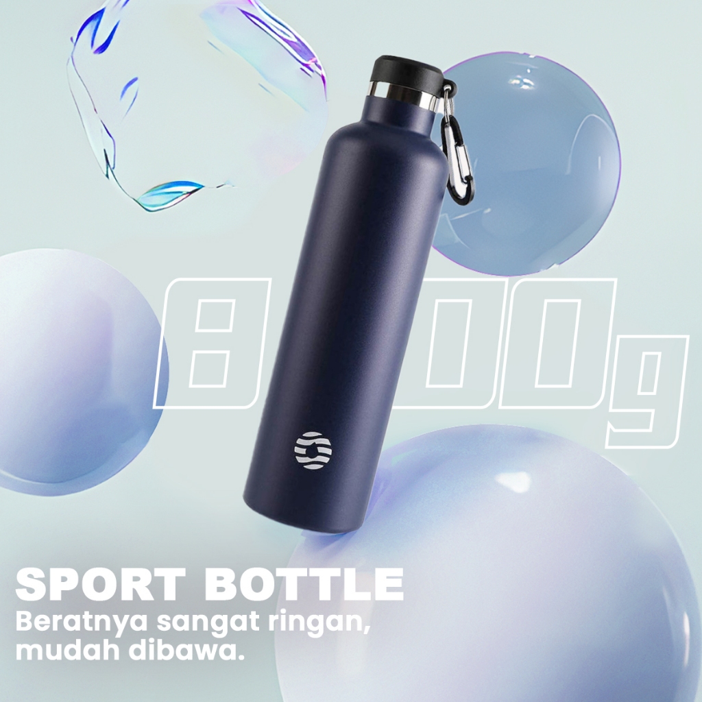 FJbottle SR2101 Navy Blue